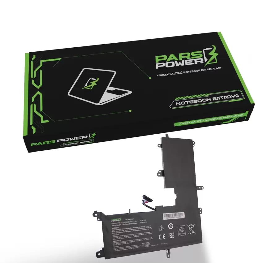 Asus VivoBook Flip 14 TP410UA-EC405T Batarya - Pil (Pars Power)
