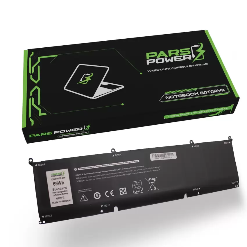 Dell G Serisi G16 7620, G16 7630 Batarya - Pil (Pars Power)