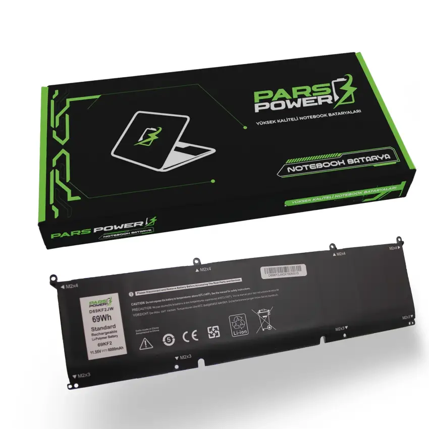 Dell Alienware M15 R7 AMD, m15 Ryzen Edition R5 Batarya - Pil (Pars Power)