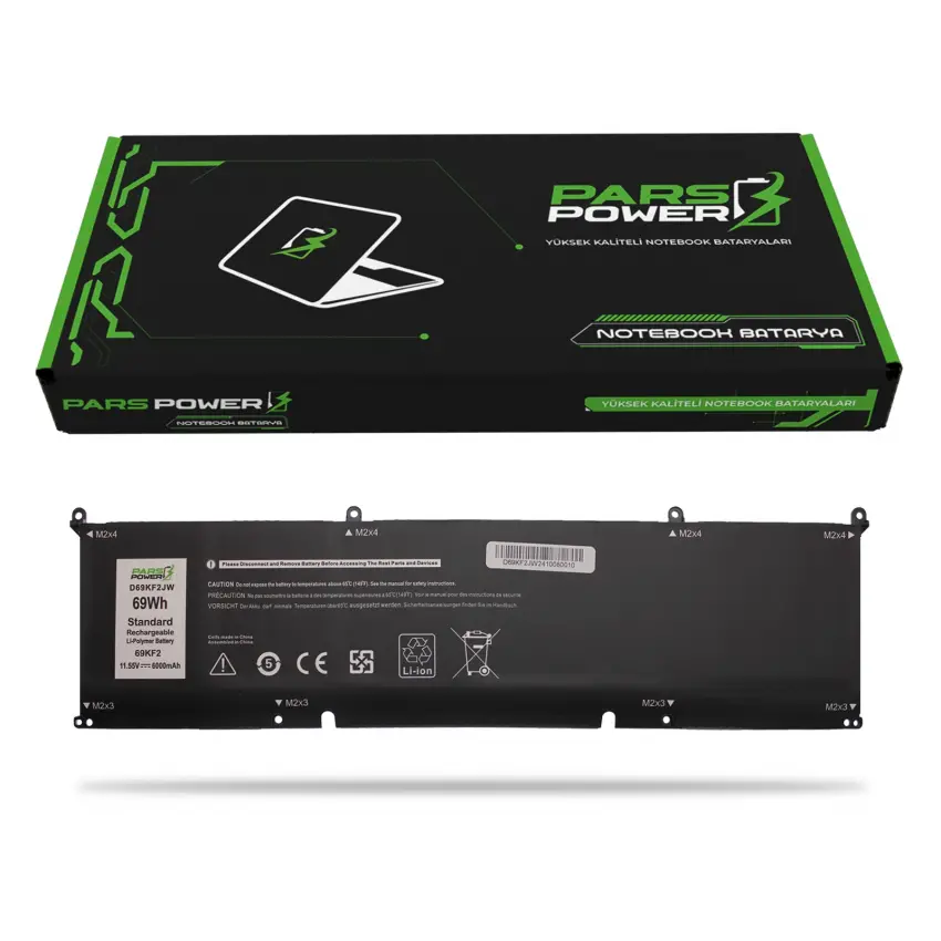 Dell Alienware M15 R7 AMD, m15 Ryzen Edition R5 Batarya - Pil (Pars Power)