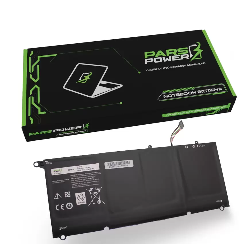 Dell XPS 13, P54F Batarya - Pil (Pars Power)