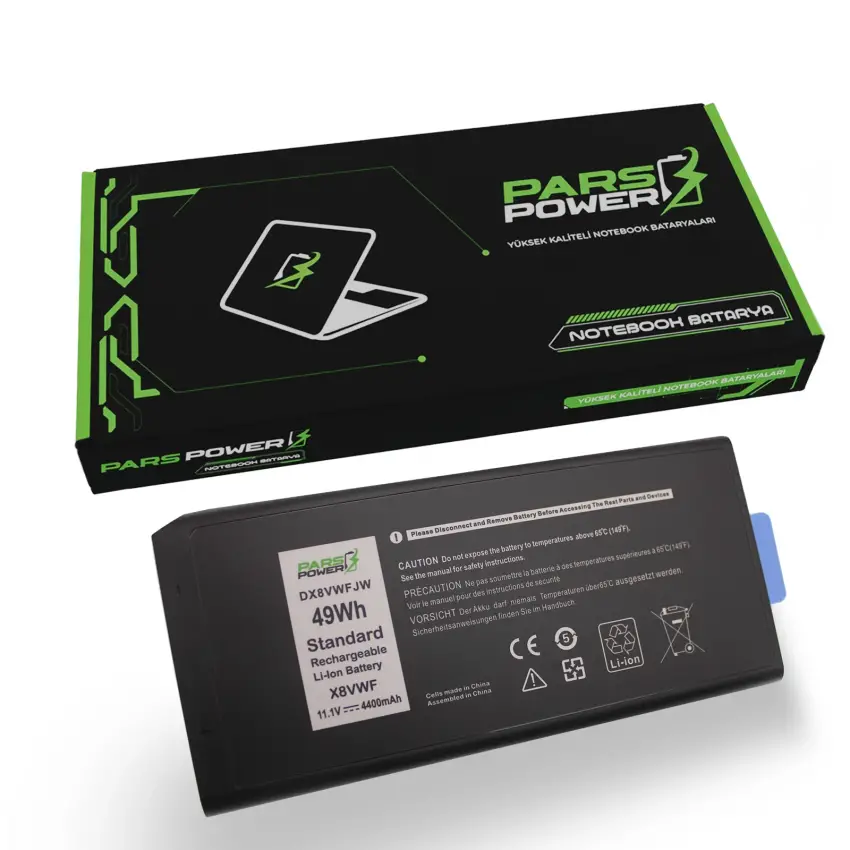 Dell Latitude E5404 Batarya - Pil (Pars Power)