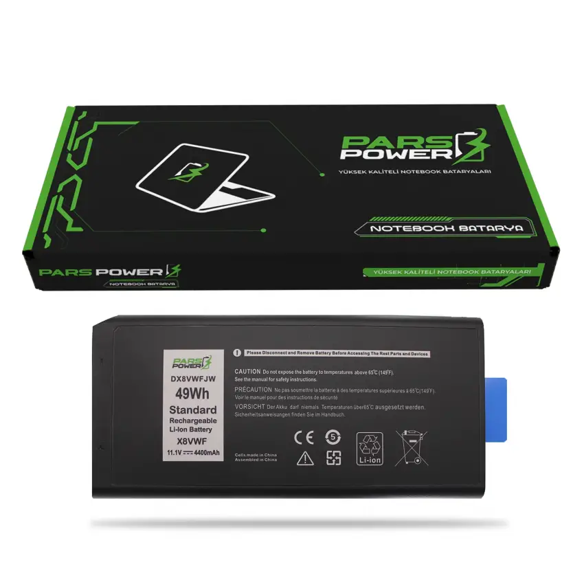 Dell Latitude E5404 Batarya - Pil (Pars Power)