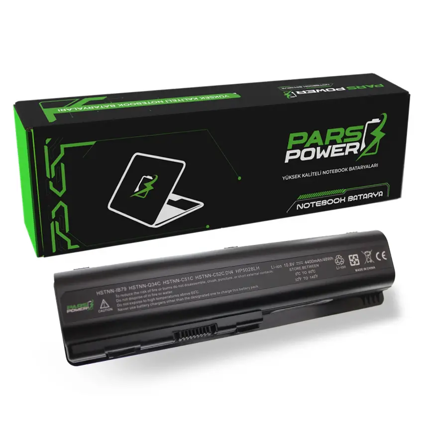 HP Pavilion dv6-1325et, dv6-1330et Notebook Batarya - Pil (Pars Power)