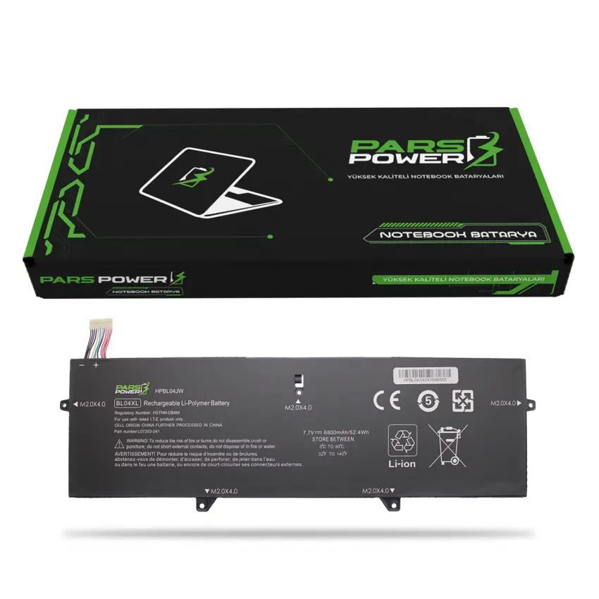 Hp EliteBook x360 1040 G5(5DF58EA), 1040 G5(5DF59EA) Batarya - Pil (Pars Power)