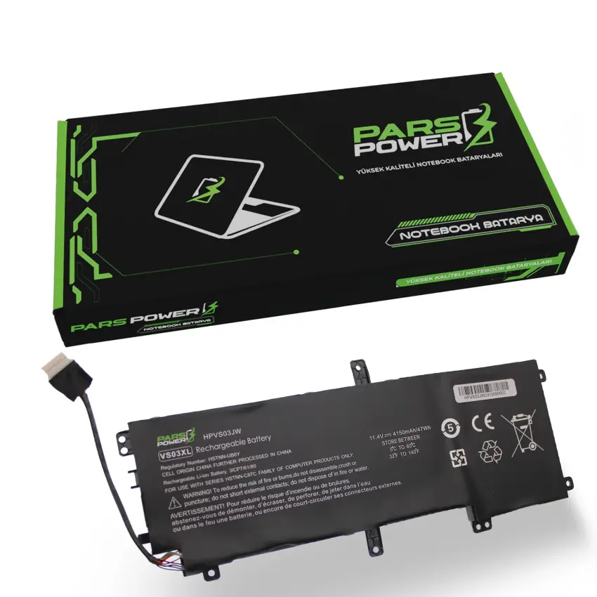 Hp Envy HPVS03JW Batarya - Pil (Pars Power)