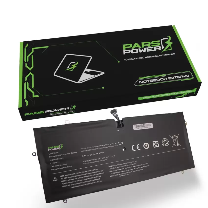 Lenovo IdeaPad Yoga 2 11 20332 Batarya - Pil (Pars Power)
