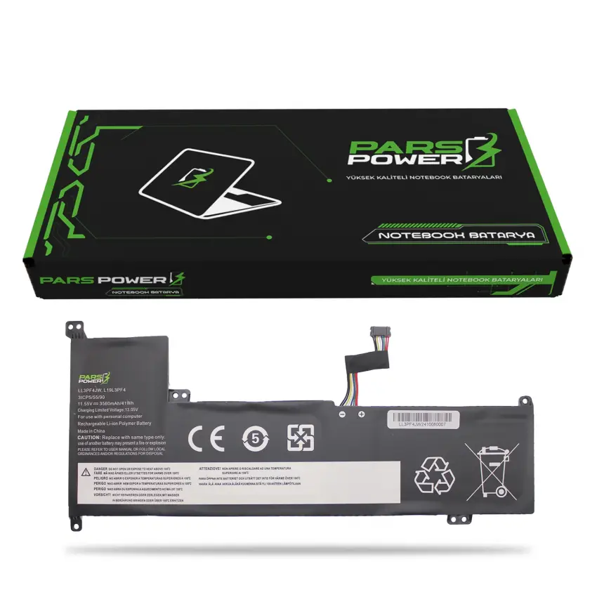 Lenovo IdeaPad 3-17IIL05 81WF Batarya - Pil (Pars Power)