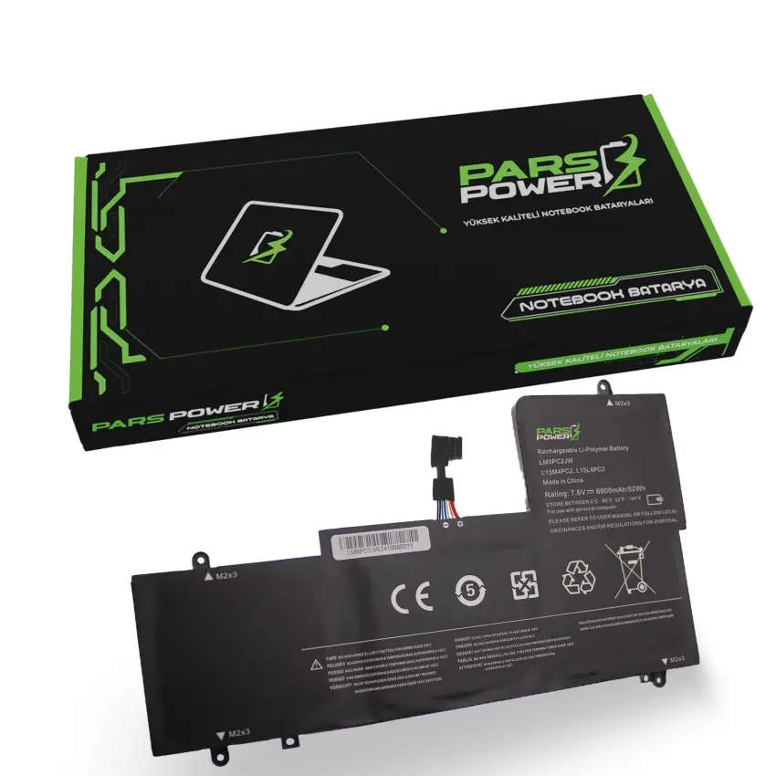 Lenovo Ideapad Yoga 710-15IKB 80V5 Batarya - Pil (Pars Power)