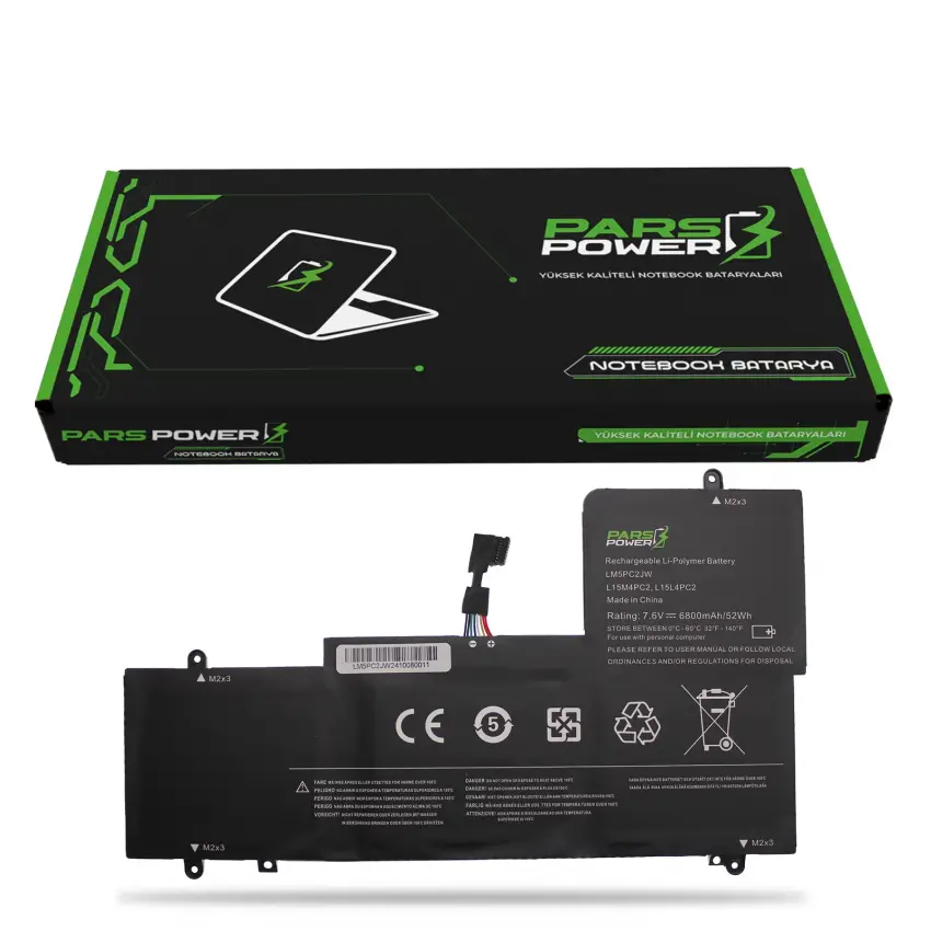 Lenovo Ideapad Yoga 710-15ISK 80U0 Batarya - Pil (Pars Power)