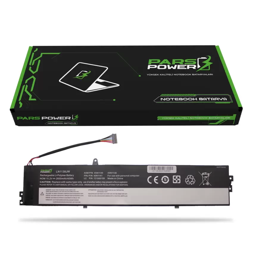 Lenovo ThinkPad S431 20AX, 20BA Batarya - Pil (Pars Power)
