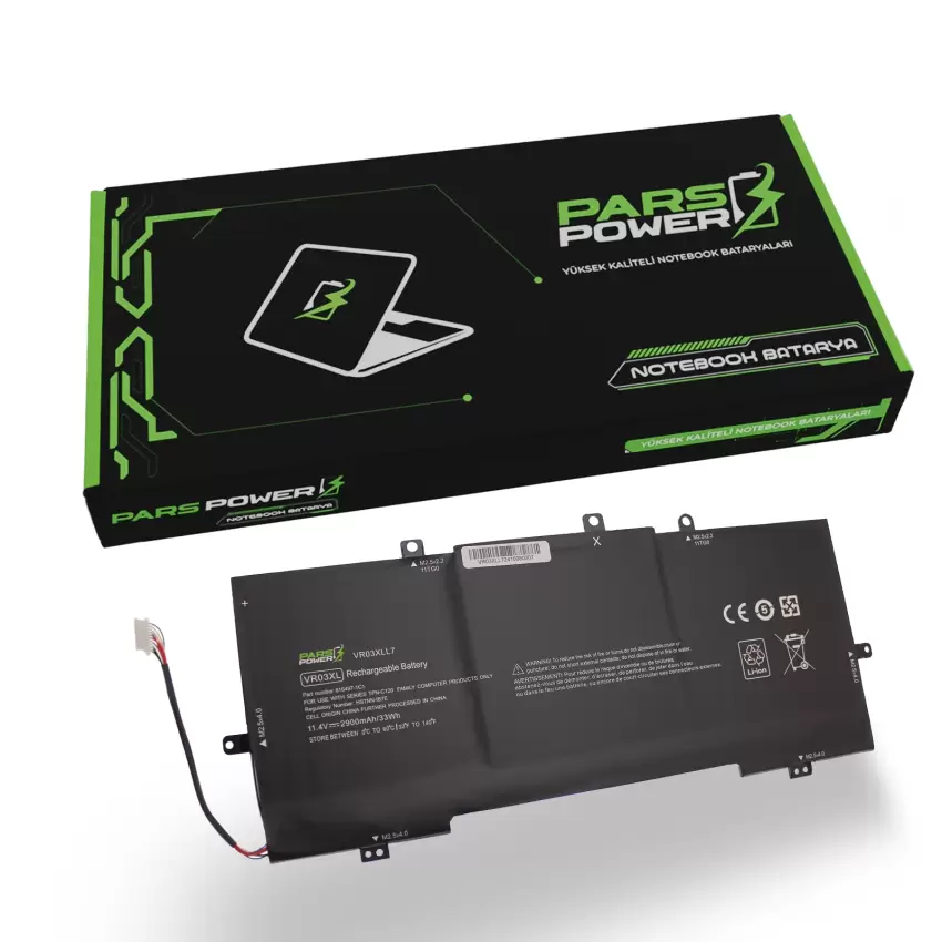 HP ENVY 13-d001nt (P0F46EA) Batarya - Pil (Pars Power)