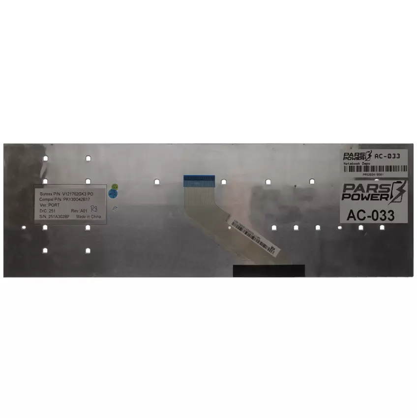 Acer Aspire E5-571-50JY, E5-571G-304Q Notebook Klavye (Beyaz TR)