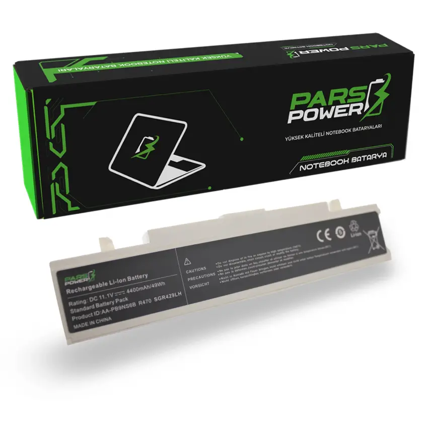 Samsung NP-R538-DS03TR, NP-R538-DS04TR Notebook Batarya - Pil (Pars Power)