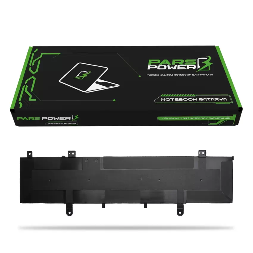 Asus VivoBook R418U, R418UA Batarya - Pil (Pars Power)