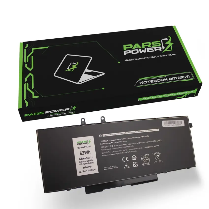 Dell D3HWPPJW Batarya - Pil (Pars Power)