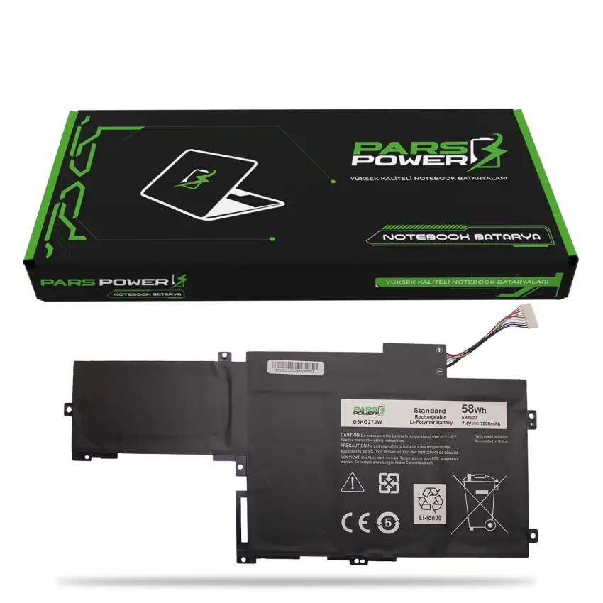 Dell Inspiron D5KG27JW Batarya - Pil (Pars Power)