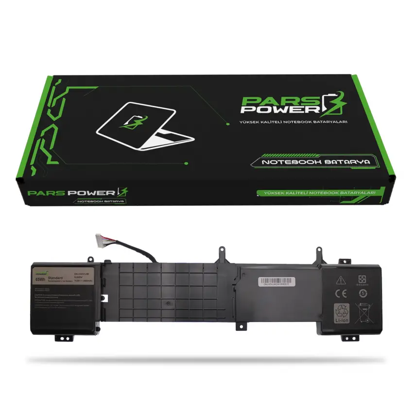 Dell Alienware AW17R3-4175SLV, AW17R3-7092SLV, AW17R3-8342SLV Batarya - Pil (Pars Power)