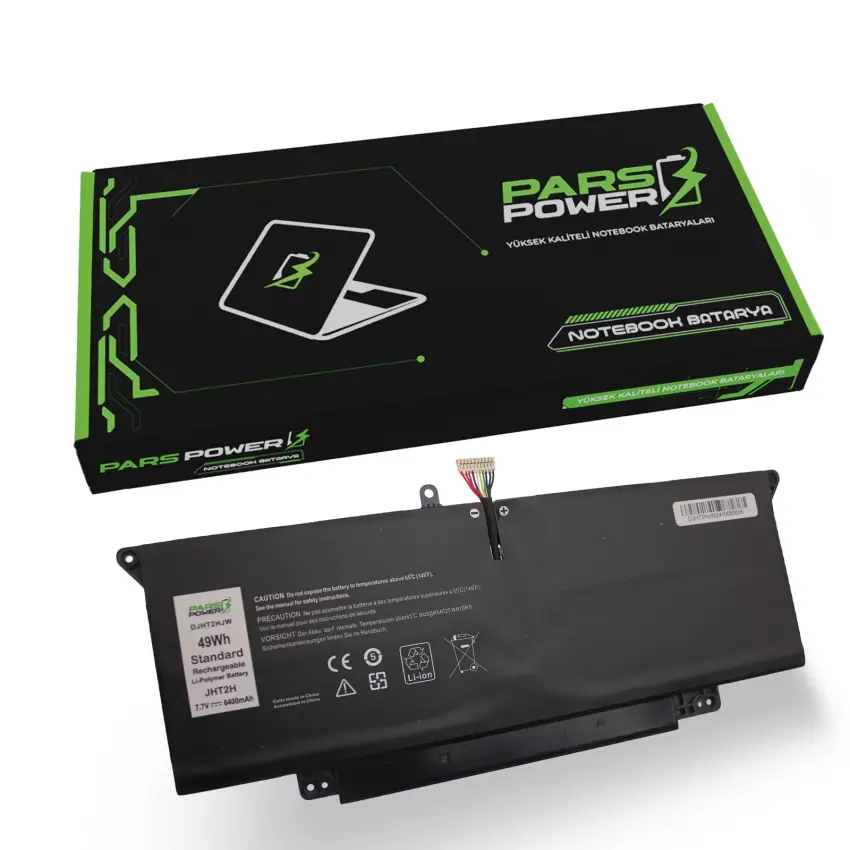 Dell Latitude 0XRT9R, 0Y7HR3, 0YJ9RP Batarya - Pil (Pars Power)