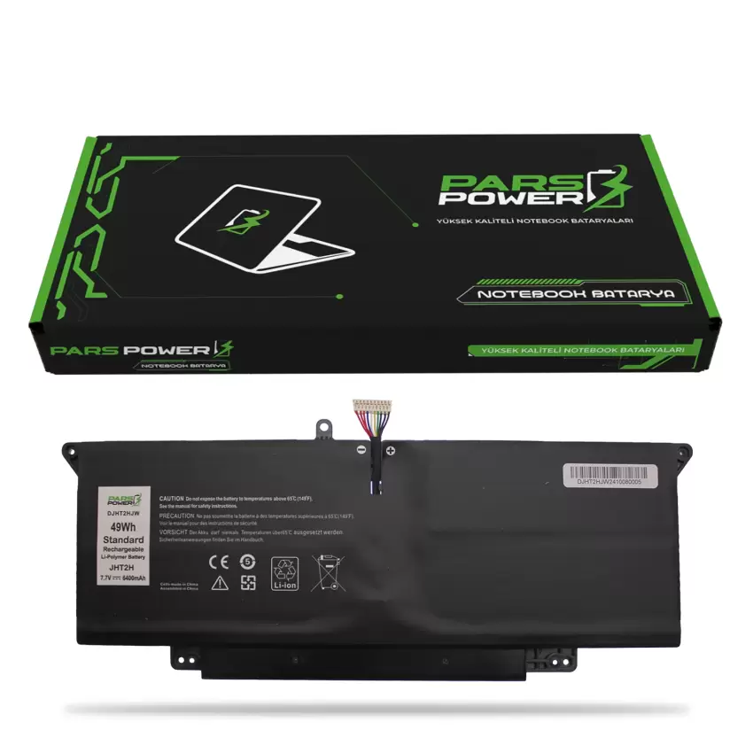 Dell Latitude 0XRT9R, 0Y7HR3, 0YJ9RP Batarya - Pil (Pars Power)