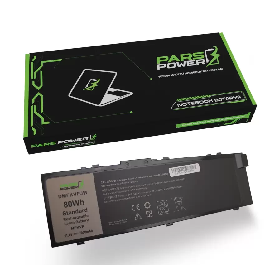 Dell Precision 7510, M7510 Batarya - Pil (Pars Power)