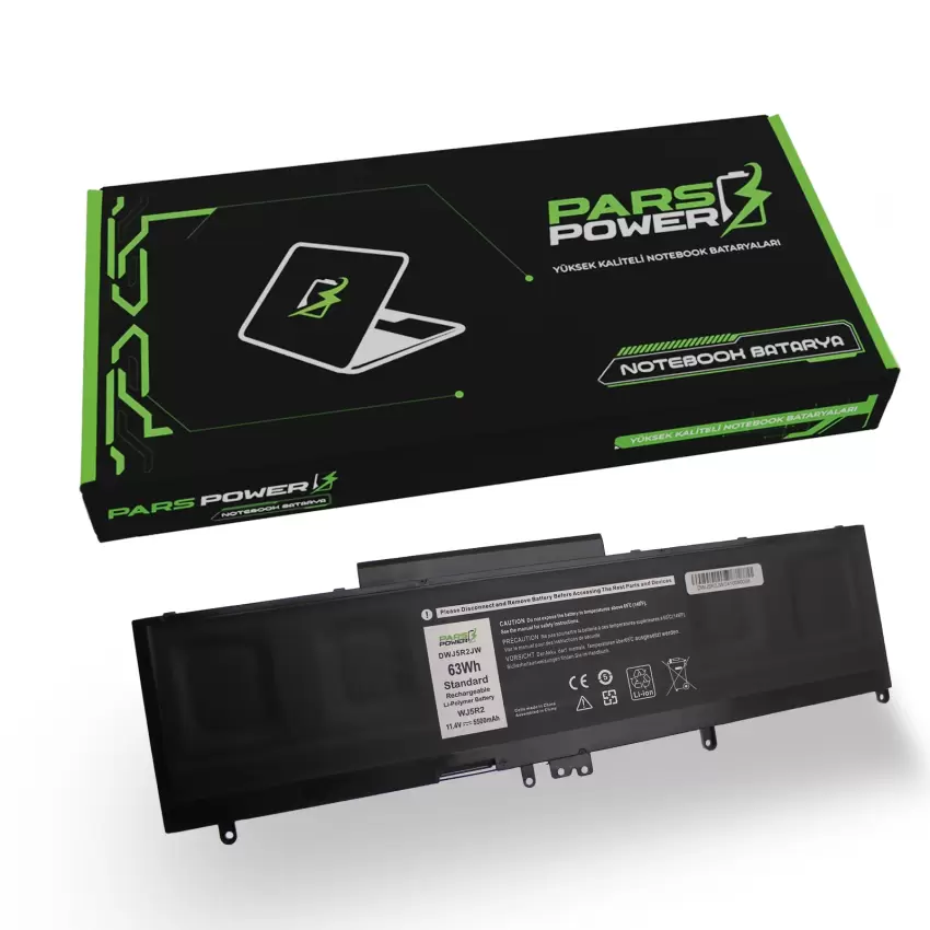 Dell Precision 3510 Batarya - Pil (Pars Power)