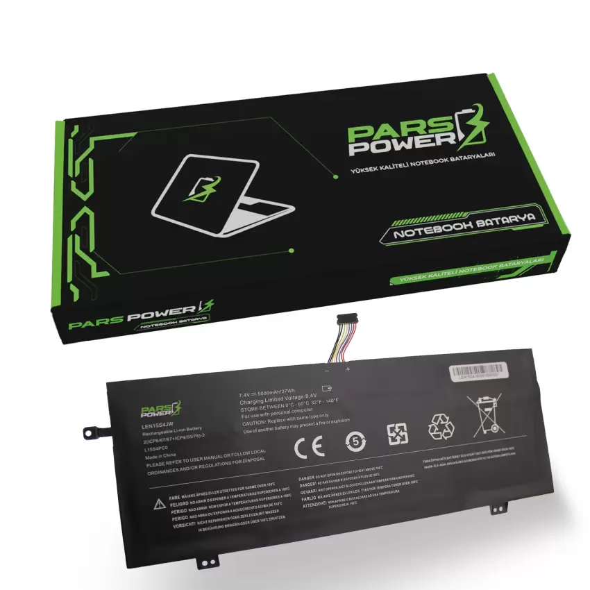 Lenovo XiaoXin Air 13, L15S4PC0 Batarya - Pil (Pars Power)