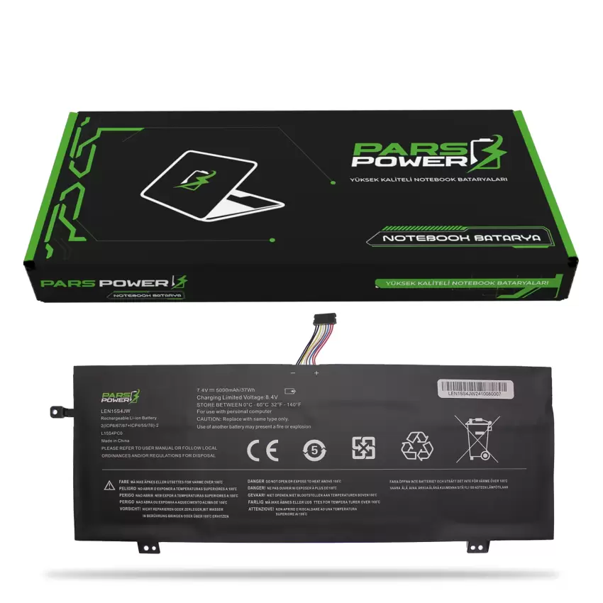 Lenovo XiaoXin Air 13, L15S4PC0 Batarya - Pil (Pars Power)