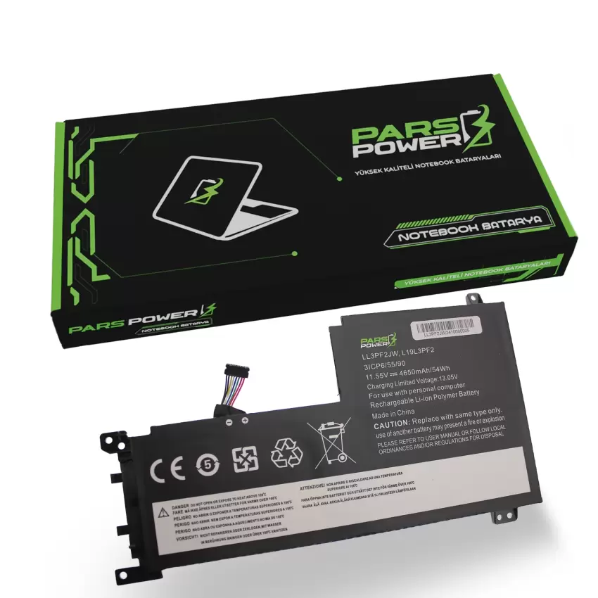 Lenovo IdeaPad 5-15IIL05 81YK Batarya - Pil (Pars Power)