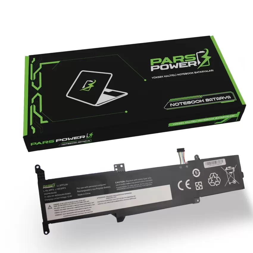 Lenovo IdeaPad 3 SB10X02596, 5B10X02607 Batarya - Pil (Pars Power)