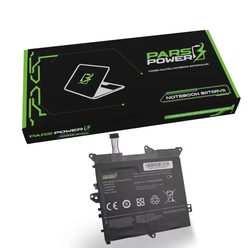 Lenovo 5B10H09630, 5B10H09632 Batarya - Pil (Pars Power)