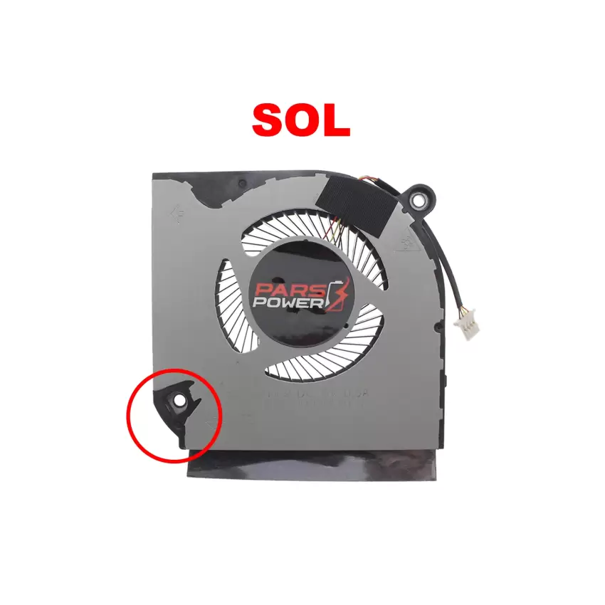 Acer Nitro 5 AN515-55, AN515-56 Cpu Fan - İşlemci Fanı Ver.2