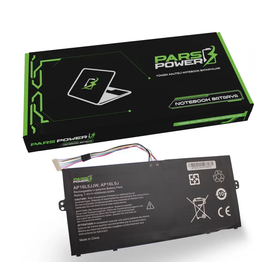 Acer Aspire Switch 3 SW312-31-P3NV Batarya - Pil (Pars Power)