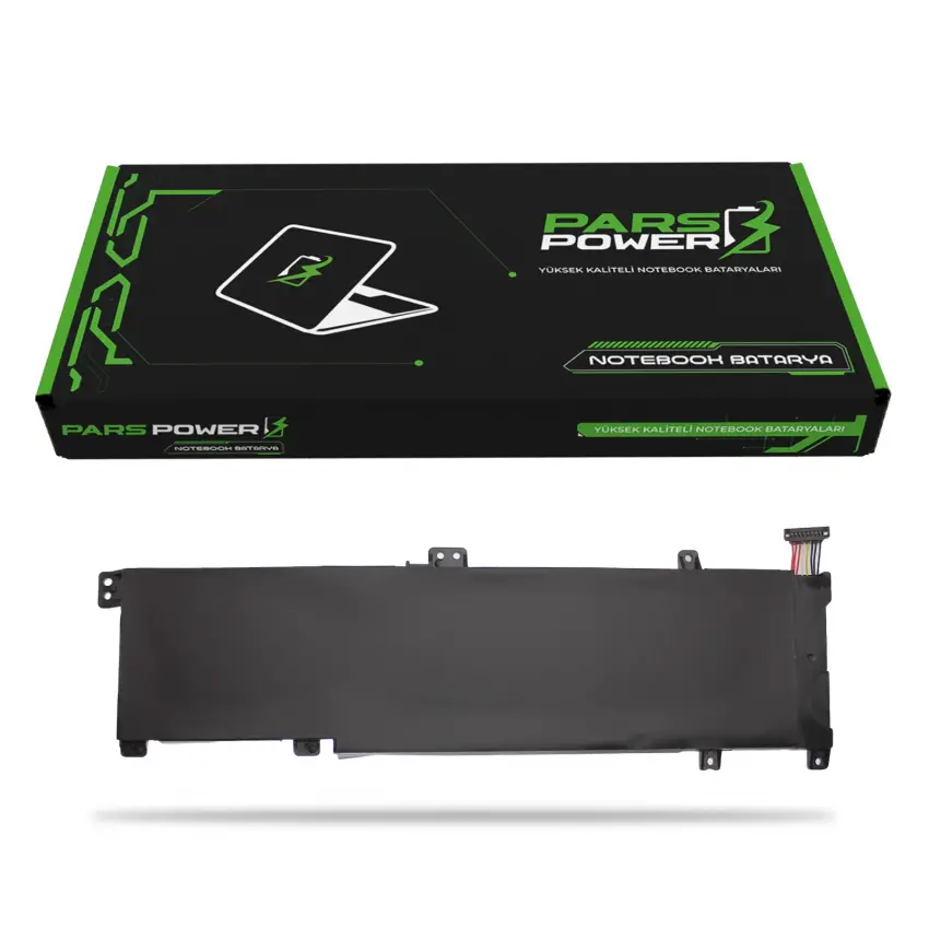 Asus K501UW-NB72, K501UW-DM049T Batarya - Pil (Pars Power)
