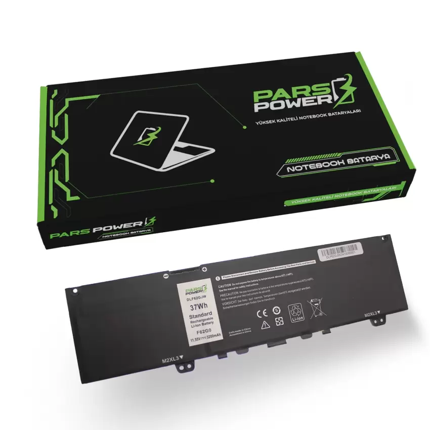 Dell Vostro 13 5370 P87G Batarya - Pil (Pars Power)