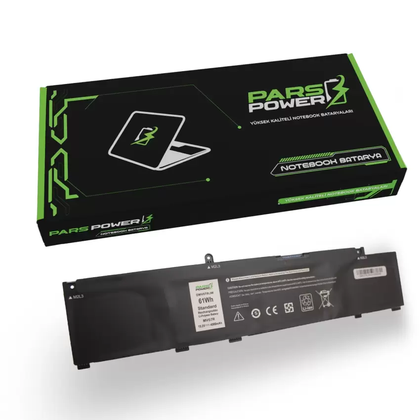 Dell G3 15 3590-4B750F161256C Batarya - Pil (Pars Power)