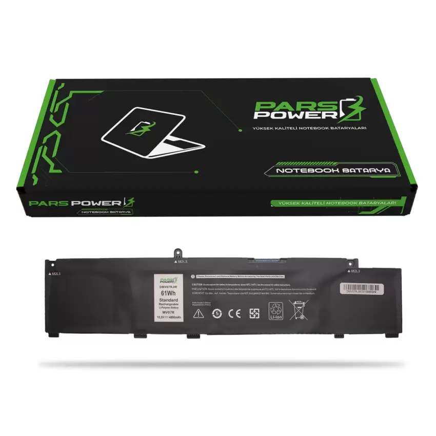 Dell G3 15 3590-4B750F161256C Batarya - Pil (Pars Power)