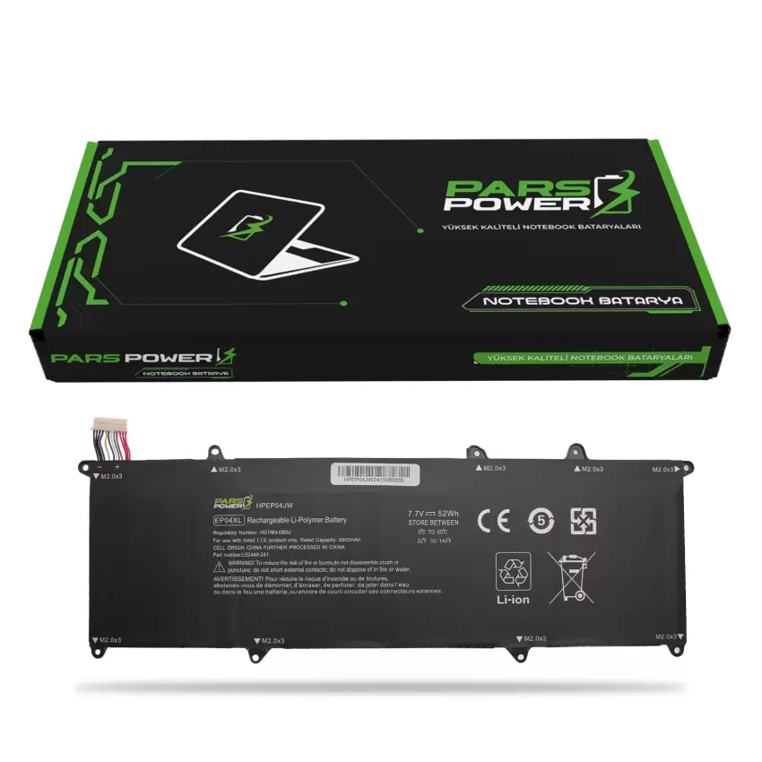 HP Elite Dragonfly (8MK78EA) Batarya - Pil (Pars Power)