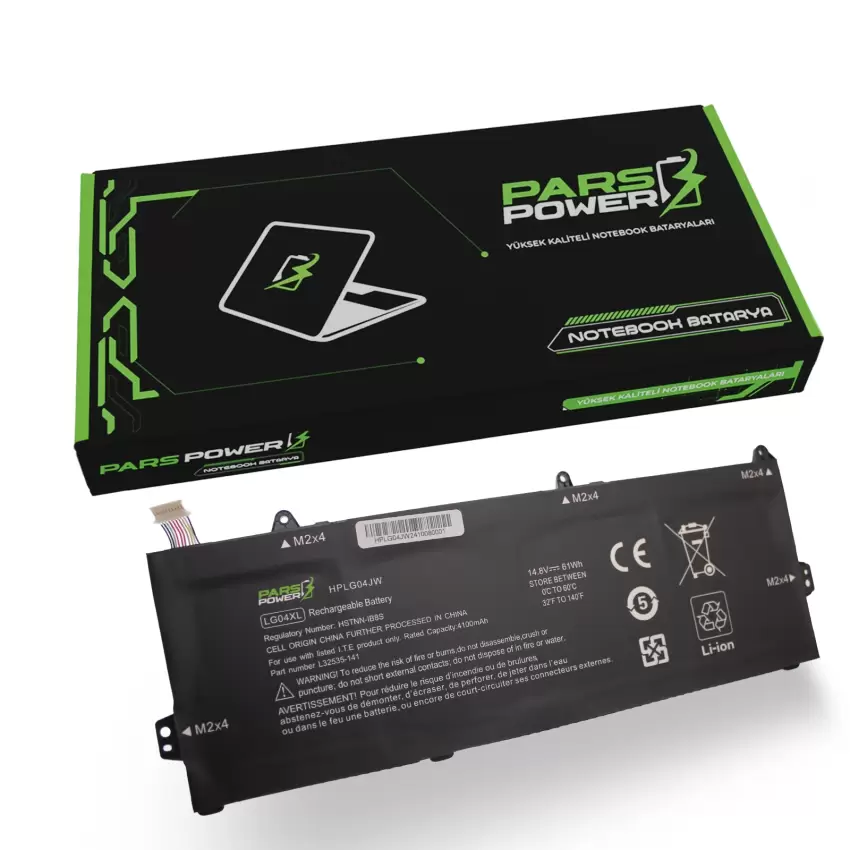Hp Pavilion 15-cs, 15-cs1000, 15-cs2000, 15-cs3000 Batarya - Pil (Pars Power)