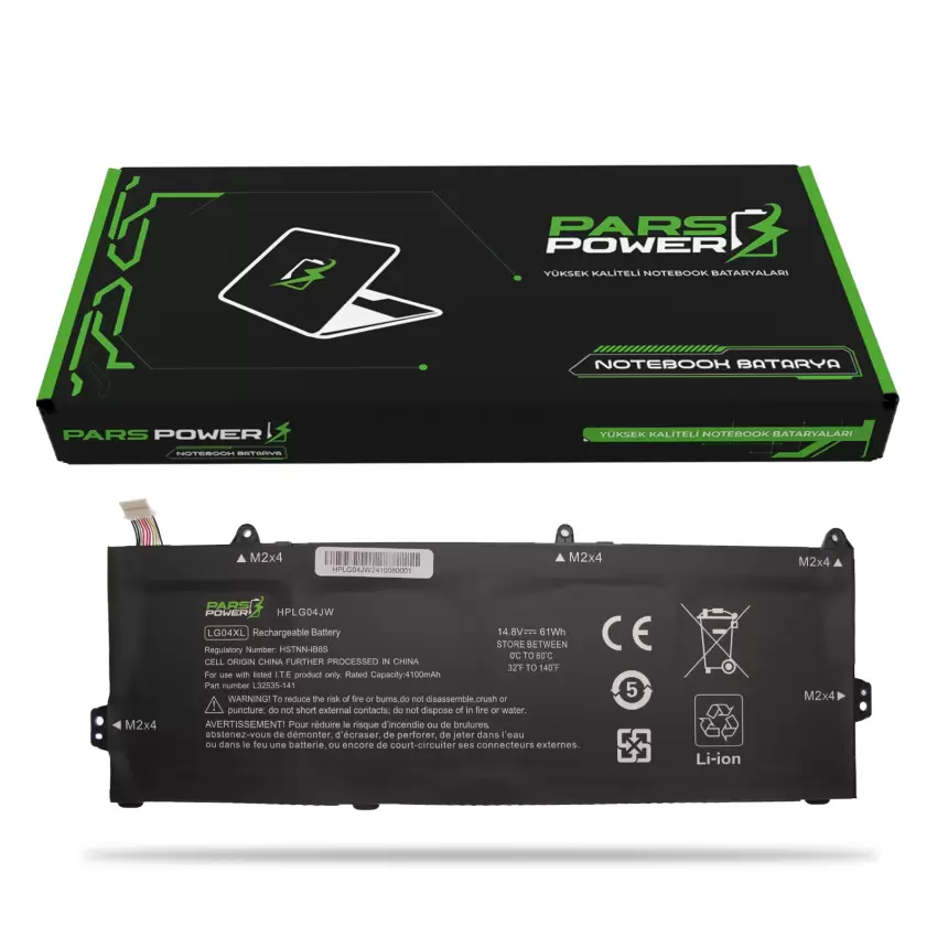 Hp Pavilion 15-cs, 15-cs1000, 15-cs2000, 15-cs3000 Batarya - Pil (Pars Power)