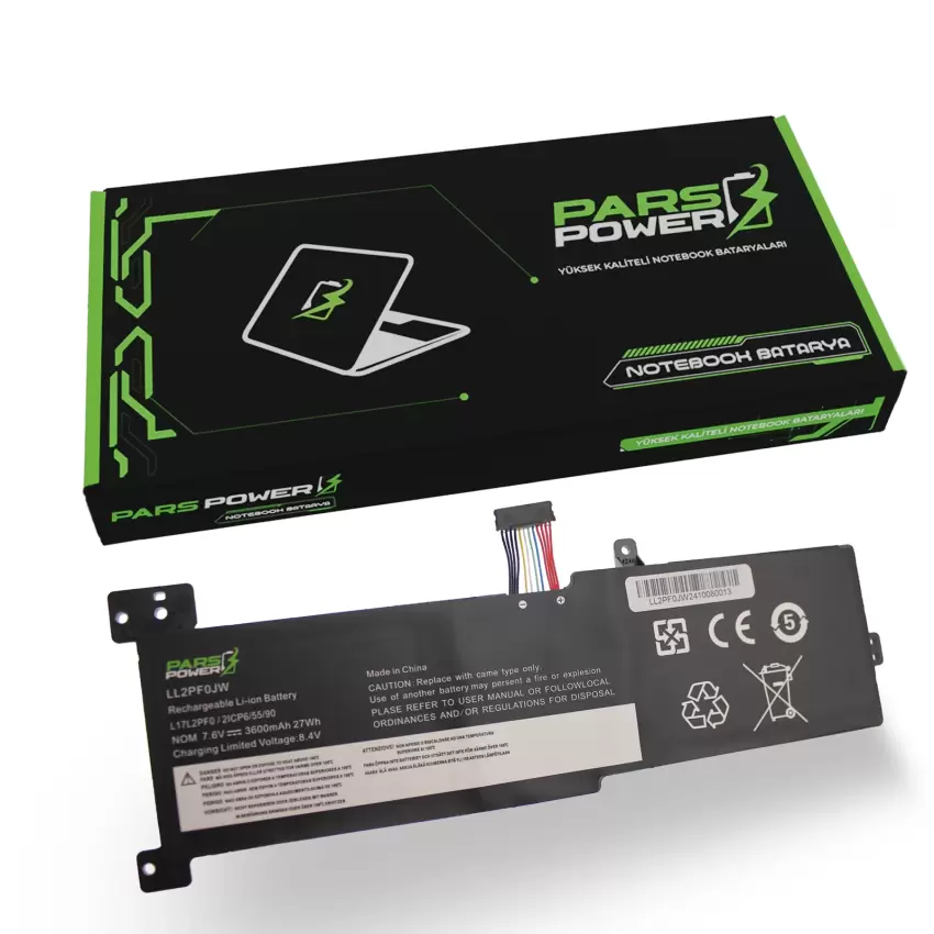 Lenovo IdeaPad LL2PF0JW Batarya - Pil (Pars Power)