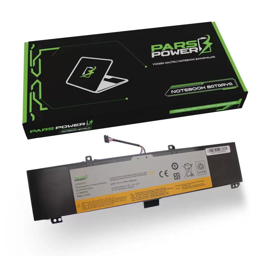 Lenovo ideaPad Y5070 59-432245 (Y50-70) Batarya - Pil (Pars Power)