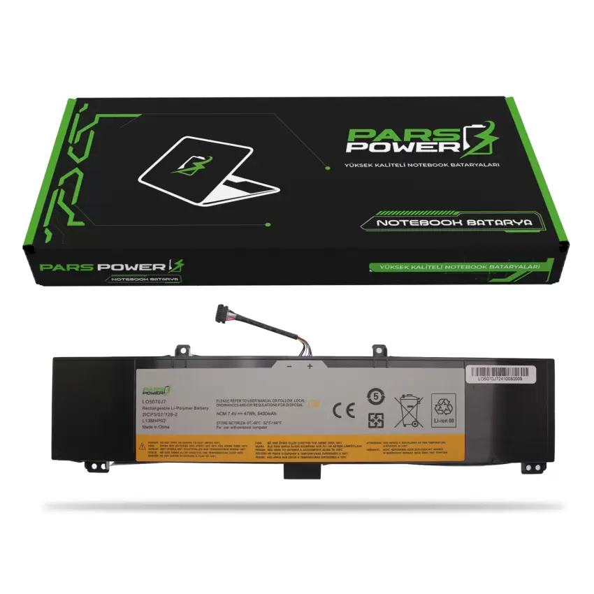 Lenovo ideaPad Y5070 59-432245 (Y50-70) Batarya - Pil (Pars Power)