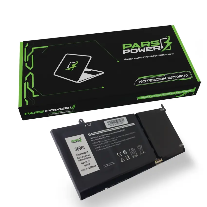 Dell Latitude 3330 2-in-1 Batarya - Pil (Pars Power)