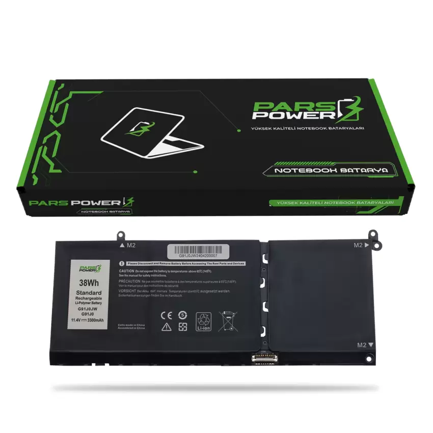 Dell Inspiron 15 3511 3511I51285UA Batarya - Pil (Pars Power)