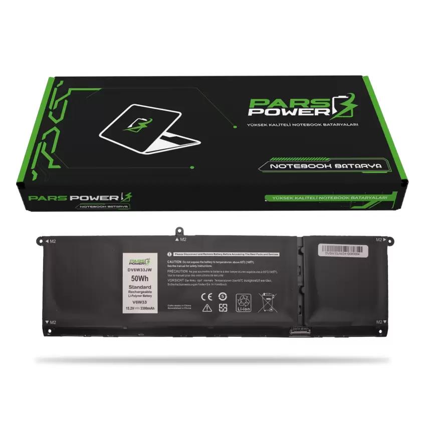 Dell G91J0, 0G91J0 Batarya - Pil (Pars Power)
