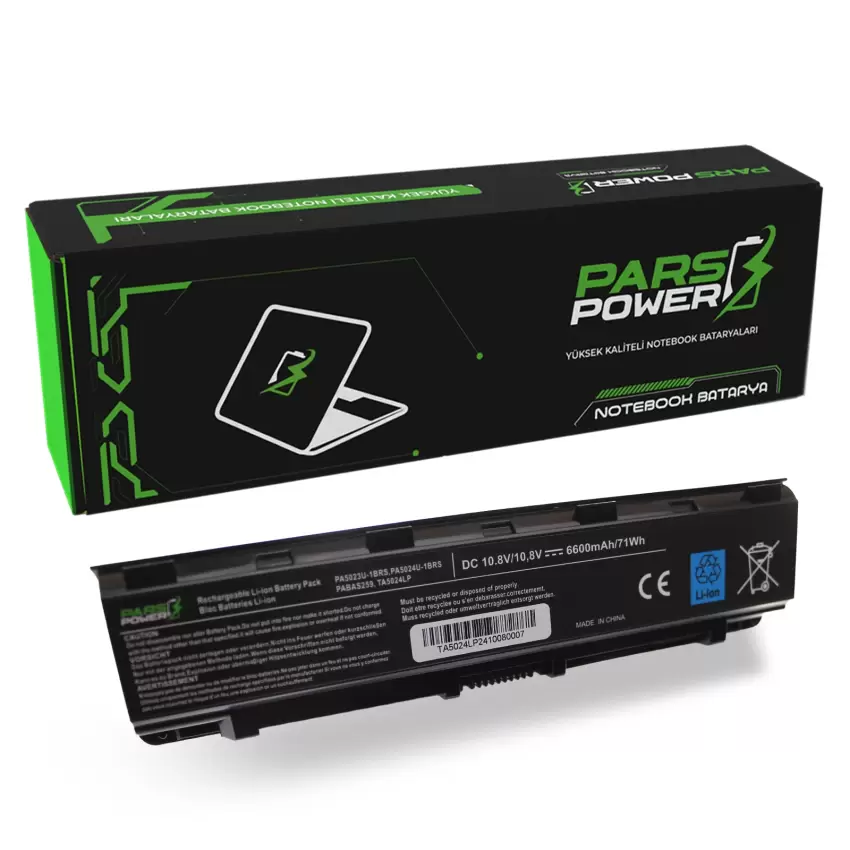 Toshiba Satellite L70-A-10J, L70-A-13E Notebook Batarya - Pil (Pars Power)