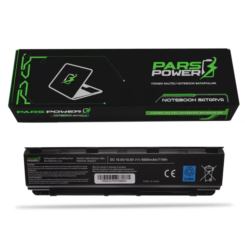 Toshiba Satellite L70-A-10J, L70-A-13E Notebook Batarya - Pil (Pars Power)