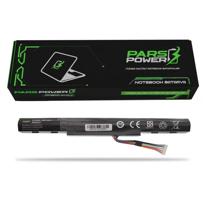 Acer Aspire E5-575G-58QX Notebook Batarya - Pil (Pars Power)