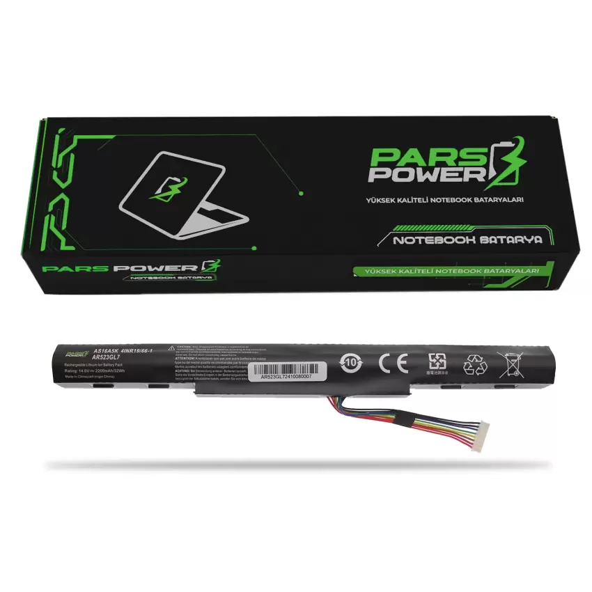 Acer KT.00405.001, KT.00407.004 Notebook Batarya - Pil (Pars Power)